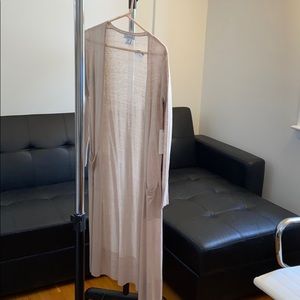 Never worn Rachel Zoe camel duster with pockets